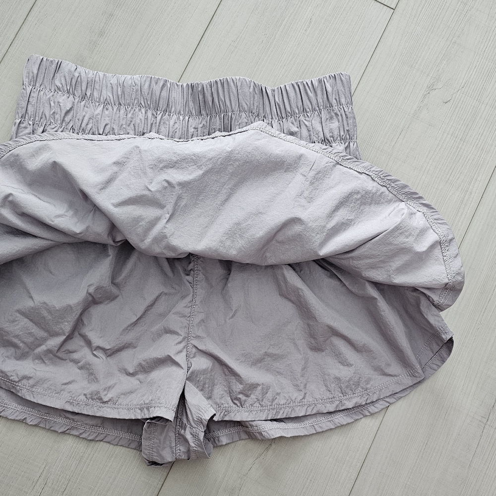 Free People Movement the Way Home skort Silver Mauve Lilac - Picture 10 of 12